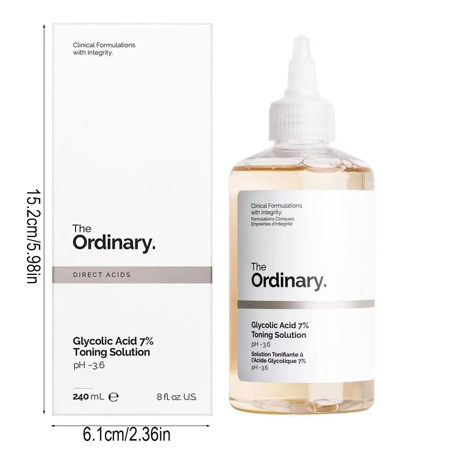 The Ordinary™ Glycolic Acid 7% Exfoliating Toning Solution